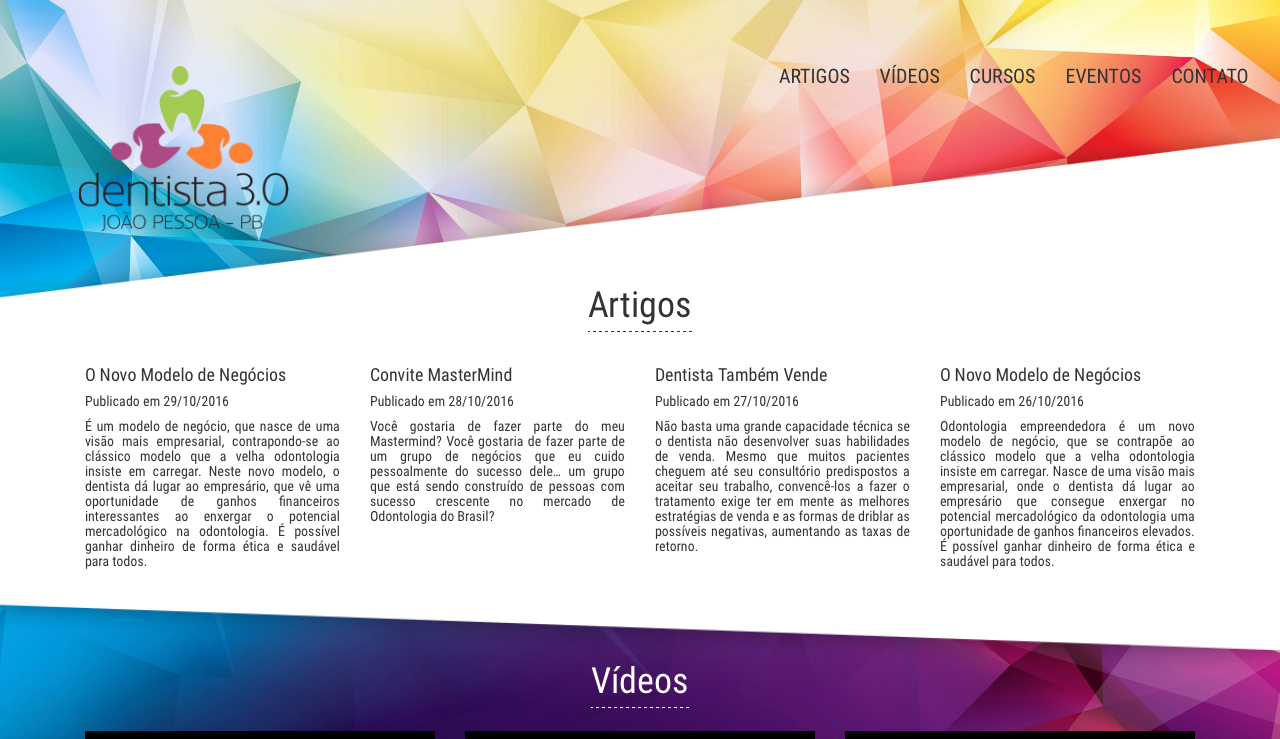 Site Dentista 3.0